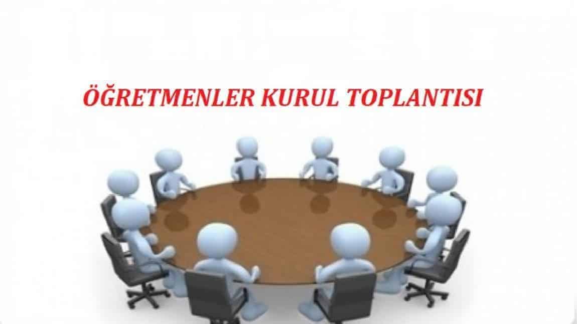 2025-2026 Eğitim- Öğretim Yılı Sene Başı Öğretmenler Kurulu Toplantısı